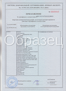 Приложение №1